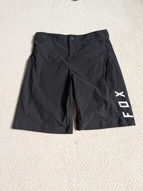 Fox Racing Ranger Shorts Mens 28 Black Mountain Bike Ripstop Gorpcore Mesh Lined